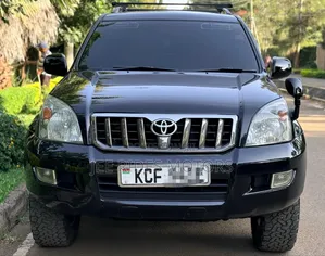 Toyota Land Cruiser Prado 2008 Nyeusi Matt