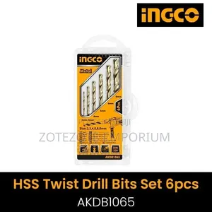 Ingco 6-Piece Drill Bit Set