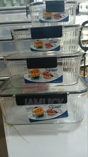 Set ya Vyombo 4 vya Akriliki vya Chakula - F2C 06