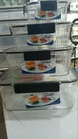 4-Piece Acrylic Food Container Set - F2C 06 - 1