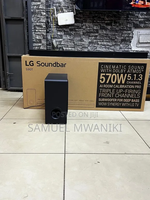 LG S90TY Soundbar with Dolby Atmos, 570W - 1