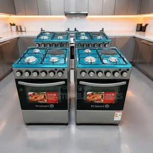 Cooker ya Standi 3 za Gesi + 1 ya Umeme Mpya Kabisa