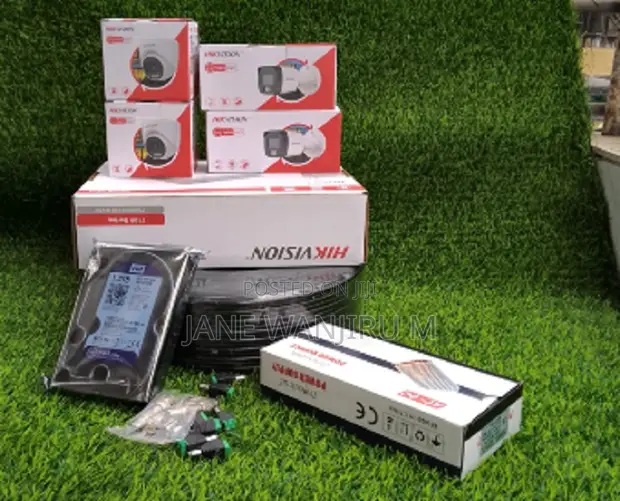Hikvision 4CH 2MP Smart Hybrid Night Vision CCTV Kit - 1