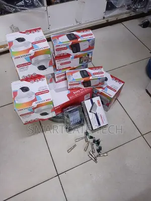 Mfumo wa CCTV Hikvision 8CH, Mwonekano Kamili Usiku, Sireni ya Kengele