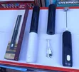 Electric Milk Frother - USB Rechargeable, 3 Speeds - 2
