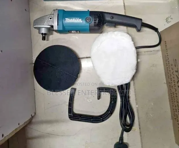 7-Inch Powerful Buffing Machine for Metal & Car Polishing - 1