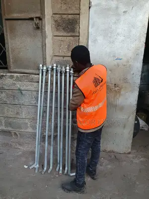 M32 x 1200mm L-Bolt ya Galvanized