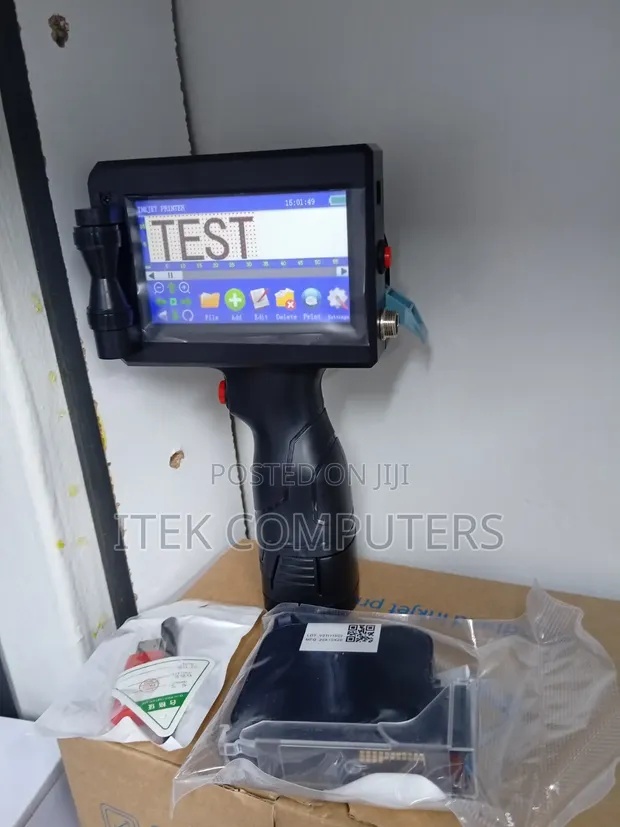 Compact 12.7mm Handheld Ink-Jet Printer for Expiry Date Marking - 1