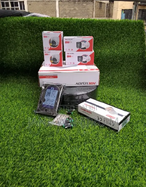 Mfumo wa Usalama wa Hikvision Kamera 4 1080P Smart Hybrid - 1
