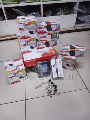 Hikvision 8CH CCTV Kit with Full Color Vision & Audio Siren