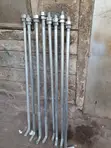 M32 x 1000mm L-Bolt ya Galvanized - 1