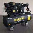 Hisaki Japan 100L Air Compressor with 8.5hp Diesel Engine - 1