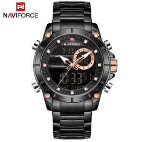 Naviforce Dual Time Gents Watch #NF9163