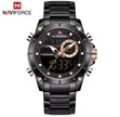 Naviforce Dual Time Watch ya Wanaume #NF9163 - 1