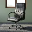 Kiti cha Ofisi cha Ergonomic chenye Mgongo Mrefu - Brown - 5