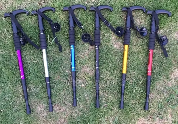 Anti-Shock Trekking Poles (Pair) - 1