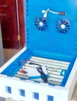 64 Egg Poultry Incubator with AC/DC Backup