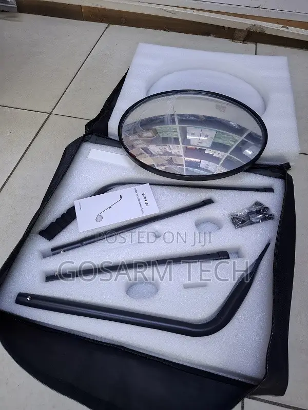 30cm Circular Undersearch Mirror for Security Inspection - 1
