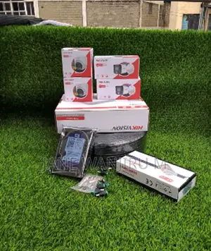 Hikvision 2MP 4CH Smart Hybrid CCTV Security Camera Kit