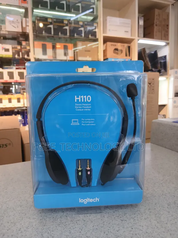 Logitech H110 Headset - 1