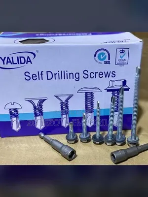 Self-Drilling Screws with Hex Washer Head