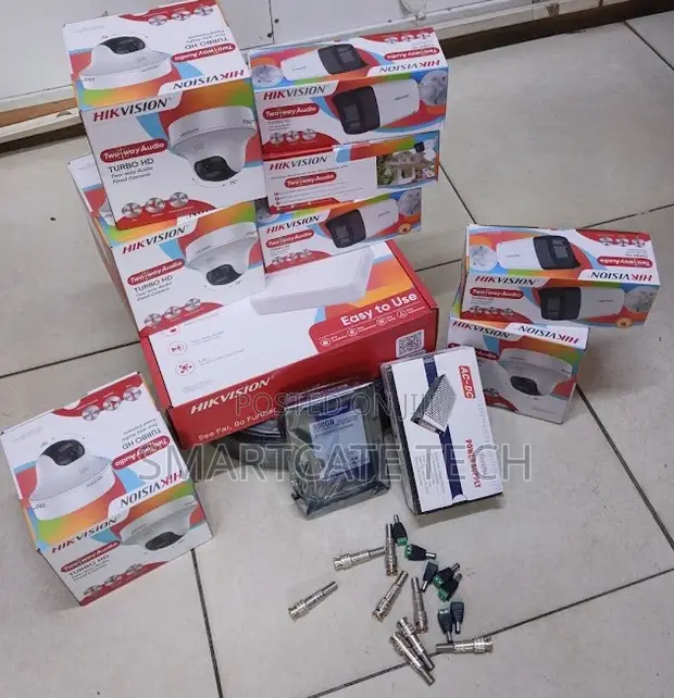 Hikvision 8CH CCTV System | ColorVu + Two-Way Audio + Alarm - 1