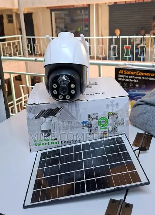V380Pro Smart Solar 4G PTZ CCTV Camera - 1