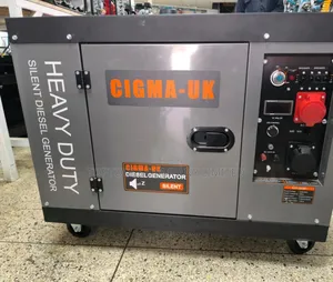 Jenereta Kimya ya Dizeli Cigma-UK 9kVA (Dual Phase) na ATS