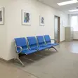 4-Link Blue Guest Waiting Bench - 3