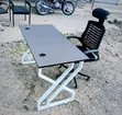 Boss Office Products Dawati la Kazi + Kiti cha Ofisi chenye Kichwa - 2