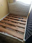 5x6 Hardwood Bed Frame - 1