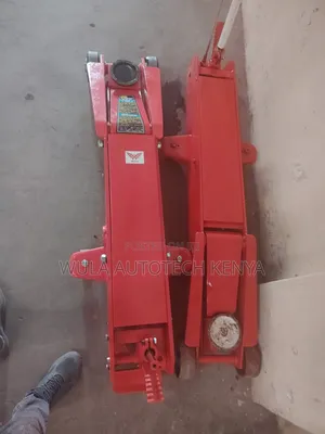 Heavy Duty 20 Ton Hydraulic Trolley Jack kwa Malori & Mabasi
