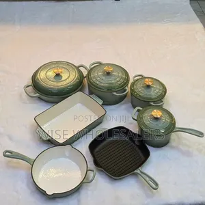 Seti ya Vifaa vya Kupikia vya Cast Iron 11pcs