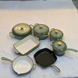 Seti ya Vifaa vya Kupikia vya Cast Iron 11pcs - 1