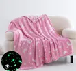 Blanketi ya Fleece ya Kujitokeza Giza ya Uchawi - 2