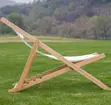 Mahogany Frame Outdoor Chair - 4