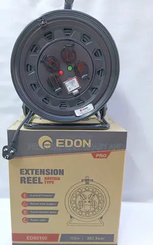 Edon 100m Extension Cable Cord Reel