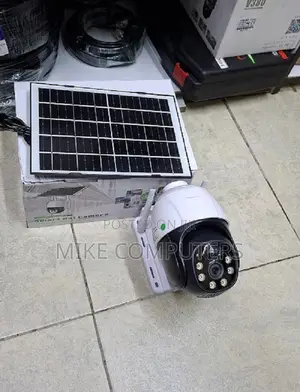 Kamera ya Nje ya V380 Solar PTZ 4G - Lenzi Moja