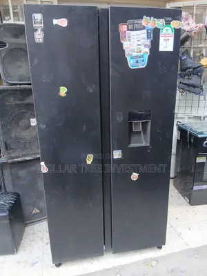 Mika Side-by-Side Refrigerator yenye Dispenser