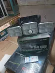 3-Head Solar Street Light with Remote & Motion Sensor - 1