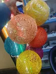 Kikoi cha Taa cha Sisal Chenye Rangi - 2