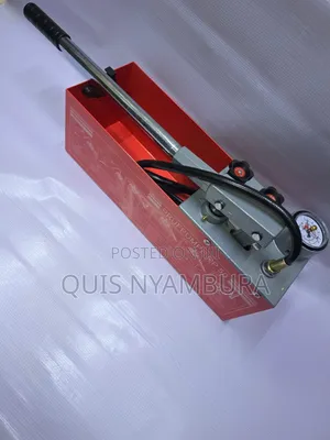 Pressure Test Pump ya Mwongozo