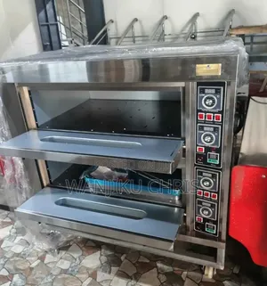 2 Deck 4 Tray Commercial Electric Oven