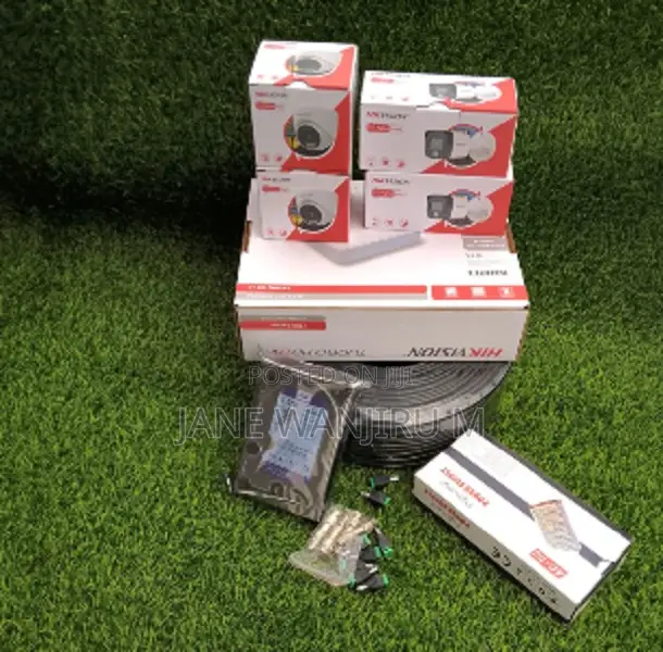 Hikvision 2MP Smart Hybrid 4 Camera Security System - 1