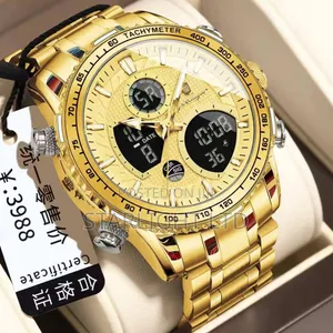 Poedagar Executive Series Men's Luminous Quartz Watch