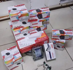 Hikvision 8CH CCTV Kit - 4 Dome + 4 Bullet, 2-Way Audio Siren