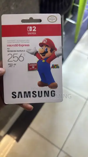 Samsung 256GB Express microSD Card for Nintendo Switch 2