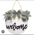 Decorative Welcome Wall Hanging - 2