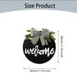 Decorative Welcome Wall Hanging - 3