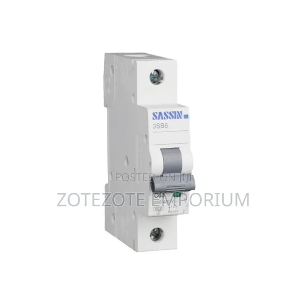 Harvells Euro Plus MCB Single Pole Circuit Breaker - 1